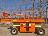 2018 JLG 330LRT SCISSOR LIFT 33' REACH DIESEL ROUGH TERRAIN 4WD 994 HOURS STOCK # BF9285149-RIL2 - United Lift LLC