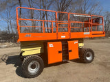 2018 JLG 330LRT SCISSOR LIFT 33' REACH DIESEL ROUGH TERRAIN 4WD 994 HOURS STOCK # BF9285149-RIL2 - United Lift LLC