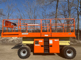 2018 JLG 330LRT SCISSOR LIFT 33' REACH DIESEL ROUGH TERRAIN 4WD 994 HOURS STOCK # BF9269549-RIL2 - United Lift LLC
