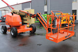 2017 JLG 450AJ ARTICULATING BOOM LIFT AERIAL LIFT WITH JIB ARM 45' REACH DIESEL 4WD 2397 HOURS STOCK # BF9398779-NLE