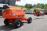 2014 JLG 460SJ TELESCOPIC STRAIGHT BOOM LIFT AERIAL LIFT WITH JIB ARM 46' REACH DIESEL 4WD 2014 HOURS STOCK # BF9349719-NLE