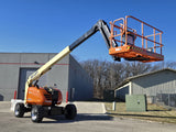 2014 JLG 600AJ ARTICULATING BOOM LIFT AERIAL LIFT WITH JIB 60' REACH DIESEL 4WD 3571 HOURS STOCK # BF9373329-RIL