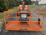 2016 JLG 600AJ ARTICULATING BOOM LIFT AERIAL LIFT WITH JIB 60' REACH DUAL FUEL 4WD 513 HOURS STOCK # BF9649529-ITNY