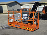 2014 JLG 600AJ ARTICULATING BOOM LIFT AERIAL LIFT WITH JIB 60' REACH DIESEL 4WD 3571 HOURS STOCK # BF9373329-RIL