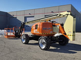 2014 JLG 600AJ ARTICULATING BOOM LIFT AERIAL LIFT WITH JIB 60' REACH DIESEL 4WD 3571 HOURS STOCK # BF9373329-RIL