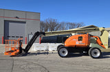 2014 JLG 600AJ ARTICULATING BOOM LIFT AERIAL LIFT WITH JIB 60' REACH DIESEL 4WD 3571 HOURS STOCK # BF9373329-RIL