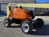 2014 JLG 600AJ ARTICULATING BOOM LIFT AERIAL LIFT WITH JIB 60' REACH DIESEL 4WD 3571 HOURS STOCK # BF9373329-RIL