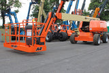 2020 JLG 660SJ TELESCOPIC BOOM LIFT AERIAL LIFT WITH JIB ARM 66' REACH DIESEL 4WD 1537 HOURS STOCK # BF9798719-NLE