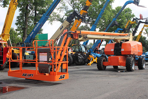 2019 JLG 860SJ STRAIGHT BOOM LIFT AERIAL LIFT WITH JIB ARM 86' REACH DIESEL 4WD 1440 HOURS STOCK # BF9798559-NLE