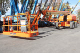 2018 JLG 860SJ STRAIGHT BOOM LIFT AERIAL LIFT WITH JIB ARM 86' REACH DIESEL 4WD 565 HOURS STOCK # BF9748529-NLE