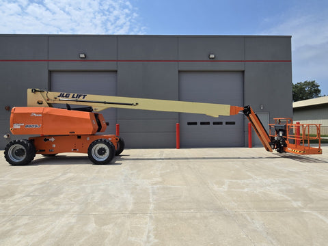 2022 JLG 860SJ STRAIGHT BOOM LIFT AERIAL LIFT WITH JIB ARM 86' REACH DIESEL 4WD 900 HOURS STOCK # BF91251319-ILE