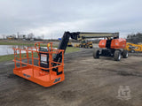 2024 JLG 860SJ STRAIGHT BOOM LIFT AERIAL LIFT WITH JIB ARM 86' REACH DIESEL 4WD STOCK # BF91399519-ISNY