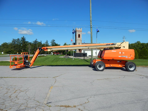 2022 JLG 860SJ STRAIGHT BOOM LIFT AERIAL LIFT WITH JIB ARM 86' REACH DIESEL 4WD 515 HOURS STOCK # BF91241159-PAB