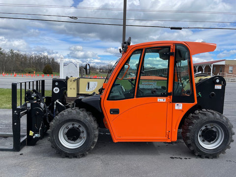 2024 JLG G5-18A 5500 LB DIESEL TELESCOPIC FORKLIFT 4WD ENCLOSED CAB HEAT/AC BRAND NEW STOCK # BF9749119-PAB