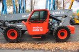 2018 SKYJACK SJ1056-THS 10000 LB DIESEL TELESCOPIC FORKLIFT TELEHANDLER PNEUMATIC 4WD OUTRIGGERS HEATED CAB 3034 HOURS STOCK # BF9698079-NLE - United Lift LLC