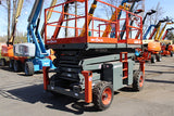 2018 SKYJACK SJ8841RT SCISSOR LIFT 41' REACH DIESEL ROUGH TERRAIN OUTRIGGERS 1642 HOURS STOCK # BF9369779-NLE