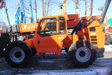 2019 JLG SKYTRAK 10054 10000 LB DIESEL TELESCOPIC FORKLIFT TELEHANDLER PNEUMATIC 4WD OUTRIGGERS ENCLOSED CAB WITH HEAT AND AC 1736 HOURS STOCK # BF9948129-NLE