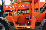 2018 SKYTRAK 10054 10000 LB DIESEL TELESCOPIC FORKLIFT TELEHANDLER PNEUMATIC 4WD OUTRIGGERS 2275 HOURS STOCK # BF9998729-NLE - United Lift Equipment LLC