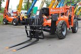 2018 SKYTRAK 10054 10000 LB DIESEL TELESCOPIC FORKLIFT TELEHANDLER PNEUMATIC 4WD OUTRIGGERS 2275 HOURS STOCK # BF9998729-NLE - United Lift Equipment LLC