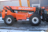 2019 JLG SKYTRAK 10054 10000 LB DIESEL TELESCOPIC FORKLIFT TELEHANDLER PNEUMATIC 4WD OUTRIGGERS ENCLOSED CAB WITH HEAT AND AC 1736 HOURS STOCK # BF9948129-NLE