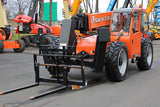 2018 SKYTRAK 10054 10000 LB DIESEL TELESCOPIC FORKLIFT TELEHANDLER PNEUMATIC 4WD ENCLOSED HEATED CAB OUTRIGGERS 2346 HOURS STOCK # BF91147539-NLE - United Lift Equipment LLC