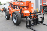 1995 SKYTRAK 6036 6000 LB DIESEL TELESCOPIC FORKLIFT TELEHANDLER PNEUMATIC 4WD HEATED CAB 1995 HOURS STOCK # BF9498529-NLE