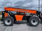 2024 SKYTRAK 8042 8000 LB DIESEL TELESCOPIC FORKLIFT TELEHANDLER PNEUMATIC 4WD ENCLOSED CAB WITH HEAT BRAND NEW STOCK # BF91251179-PAB