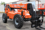 2016 SKYTRAK 8042 8000 LB DIESEL TELESCOPIC FORKLIFT TELEHANDLER PNEUMATIC 4WD 2375 HOURS STOCK # BF9628749-BUF - United Lift Equipment LLC