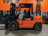 2024 VIPER FD50S 11000 LB DIESEL FORKLIFT DUAL DRIVE PNEUMATIC 91/189" 3 STAGE MAST SIDE SHIFTING FORK POSITIONER STOCK # BF9482799-BUF