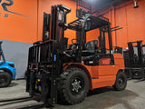 2024 VIPER FD50S 11000 LB DIESEL FORKLIFT DUAL DRIVE PNEUMATIC 91/189" 3 STAGE MAST SIDE SHIFTING FORK POSITIONER STOCK # BF9482799-BUF