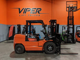 2024 VIPER FD50S 11000 LB DIESEL FORKLIFT DUAL DRIVE PNEUMATIC 91/189" 3 STAGE MAST SIDE SHIFTING FORK POSITIONER STOCK # BF9482799-BUF