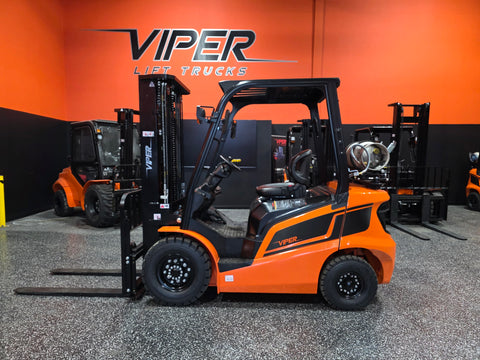 2026 VIPER FY25F 5000 LB LP GAS FORKLIFT PNEUMATIC 85/189" 3 STAGE MAST SIDE SHIFTER BRAND NEW STOCK # BF9249349-RIL - United Lift LLC