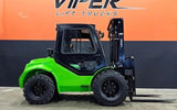 2026 VIPER RTD35F-4 8000 LB DIESEL FORKLIFT PNEUMATIC 95/185" 3 STAGE MAST SIDE SHIFTER HEATED CAB STOCK # BF9509529-ILE - United Lift LLC
