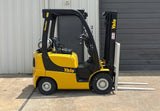 2015 YALE GLP040SVX 4000 LB LP GAS FORKLIFT PNEUMATIC 84/126" 2 STAGE MAST 8061 HOURS STOCK # BF991179-ARB