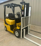 2016 YALE GLP040SVX 4000 LB LP GAS FORKLIFT PNEUMATIC 84/126" 2 STAGE MAST 3210 HOURS STOCK # BF9101389-ARB