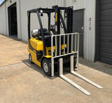 2015 YALE GLP040SVX 4000 LB LP GAS FORKLIFT PNEUMATIC 84/126" 2 STAGE MAST 8061 HOURS STOCK # BF991179-ARB