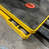 2021 YALE OS030EF 3000 LB ELECTRIC FORKLIFT ORDER PICKER CUSHION 93/213" 3 STAGE MAST 2947 HOURS STOCK # BF999529-MMOH - United Lift LLC