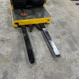 2021 YALE OS030EF 3000 LB ELECTRIC FORKLIFT ORDER PICKER CUSHION 93/213" 3 STAGE MAST 2947 HOURS STOCK # BF999529-MMOH - United Lift LLC