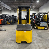 2021 YALE OS030EF 3000 LB ELECTRIC FORKLIFT ORDER PICKER CUSHION 93/213" 3 STAGE MAST 2947 HOURS STOCK # BF999529-MMOH - United Lift LLC
