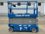 2012 GENIE GS3232 SCISSOR LIFT 32' REACH ELECTRIC SMOOTH CUSHION TIRES 253 HOURS STOCK # BF9257819-RIL - United Lift Equipment LLC