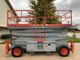 2012 SKYJACK SJ9250 SCISSOR LIFT 50' REACH DUAL FUEL PNEUMATIC TIRES 2272 HOURS STOCK # BF9247549-RIL - United Lift Used & New Forklift Telehandler Scissor Lift Boomlift