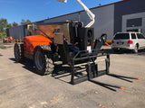 2017 JLG 1255 12000 LB DIESEL TELESCOPIC FORKLIFT TELEHANDLER PNEUMATIC 4WD OUTRIGGERS 3145 HOURS STOCK # BF91198729-NLEQ - United Lift Equipment LLC