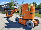 2007 JLG E300AJP ARTICULATING BOOM LIFT AERIAL LIFT WITH JIB 30' REACH ELECTRIC 1135 HOURS STOCK # BF9244849-RIL - United Lift Used & New Forklift Telehandler Scissor Lift Boomlift