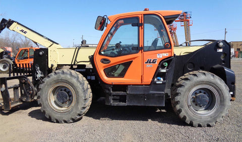 2019 JLG 1732 17000 LB DIESEL TELESCOPIC FORKLIFT 4WD ENCLOSED HEATED CAB w/AC 1283 HOURS STOCK # BF91351199-VAOH - United Lift Equipment LLC