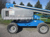 2013 GENIE S65 TELESCOPIC STRAIGHT BOOM LIFT AERIAL LIFT WITH JIB ARM 65' REACH DIESEL 4WD 4537 HOURS STOCK # BF9615159-HLNY - United Lift Used & New Forklift Telehandler Scissor Lift Boomlift