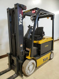 2013 YALE ERC065VGN 6500 LB 48 VOLT ELECTRIC FORKLIFT 88/187" 3 STAGE MAST SIDE SHIFTER 4120 HOURS STOCK # BF9258379-RIL - United Lift Equipment LLC
