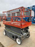 2012 SKYJACK SJIII4626 SCISSOR LIFT 26' REACH ELECTRIC SMOOTH CUSHION TIRES 116 HOURS STOCK # BF9247319-RIL - United Lift Used & New Forklift Telehandler Scissor Lift Boomlift