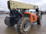 2014 JLG G10-43A 10000 LB DIESEL TELESCOPIC FORKLIFT TELEHANDLER PNEUMATIC 4WD ENCLOSED CAB 3062 HOURS STOCK # BF9734379-VAOH - United Lift Equipment LLC