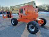 2013 JLG 450A ARTICULATING BOOM LIFT AERIAL LIFT WITH JIB ARM 45' REACH DIESEL 4WD 1674 HOURS STOCK # BF9975669-RIL - United Lift Used & New Forklift Telehandler Scissor Lift Boomlift