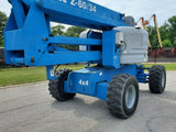 2006 GENIE Z60/34 (2013 FACTORY REFURB) ARTICULATING BOOM LIFT AERIAL LIFT WITH JIB ARM 12,500 WATT WELDER READY GENERATOR 60' REACH DIESEL 501 HOURS STOCK # BF924369-RIL - United Lift Used & New Forklift Telehandler Scissor Lift Boomlift